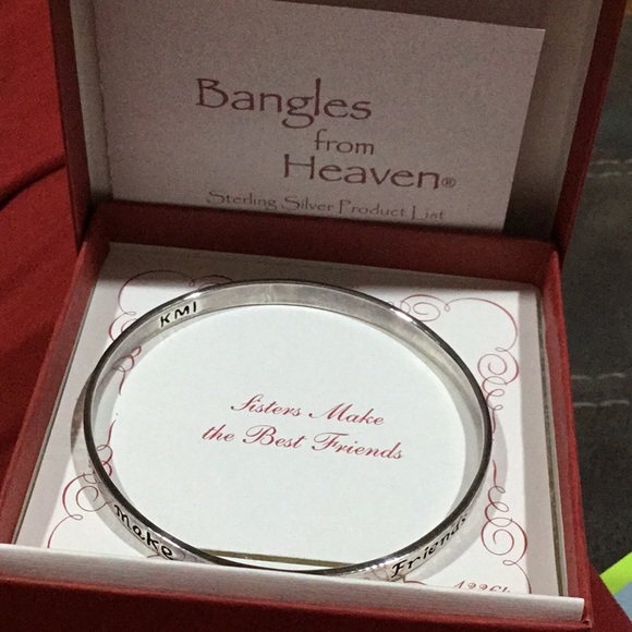 NWT Introducing Bangles from heaven, fine silver plate, bangle, bracelet - Picture 1 of 6